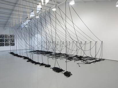 Joël Andrianomearisoa. Courtesy of Galería Sabrina Amrani