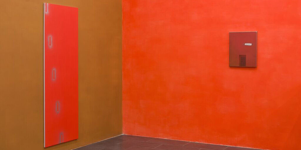 Nick Oberthaler featuring Nico Vascellari, Exhibition view. Courtesy of Galerie Emanuel Layr