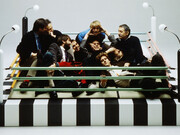 Memphis, Tawayara boxing ring conçu par Masanori Umeda, 1981. Avec l'aimable autorisation des Arts Décoratifs