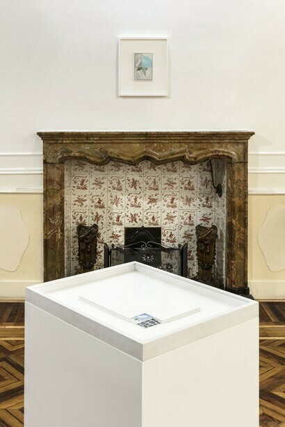 Giovanni De Lazzari, Senza titolo, 2009, cardboard, print on paper, Fondazione Adolfo Pini 2019, credit by Andrea Rossetti