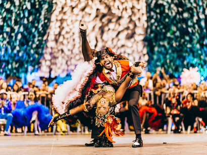 Tradicional festa de São João na cidade de Campina Grande, estado da Paraíba na região nordeste do Brasil