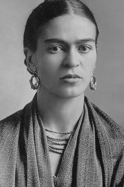 Retrato de Frida Kahlo, fotografía, Guillermo Kahlo, 1932