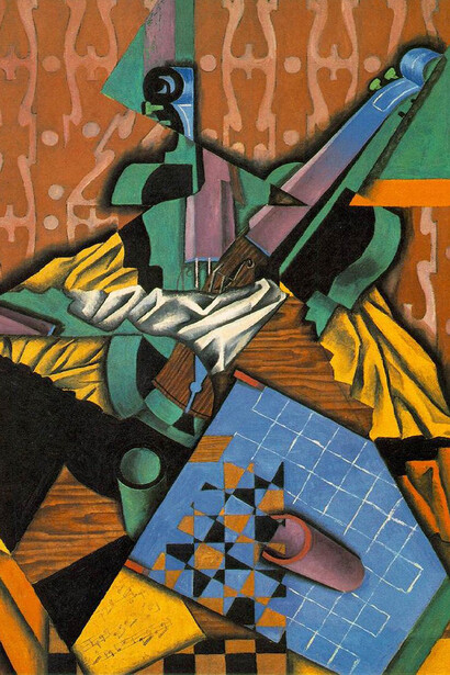 Juan Gris, Violino e scacchi