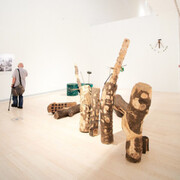 Sparse Alkali Flats, Exhibition view. Courtesy of Ludwig Museum