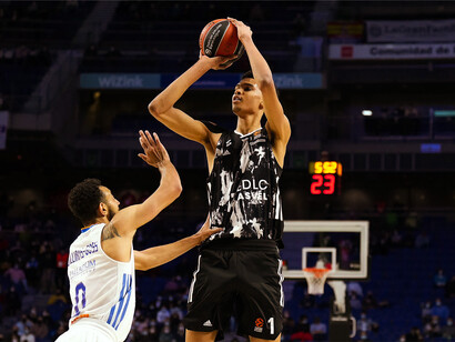 Victor Wembanyama sous les couleurs de l’ASVEL, son ancien club