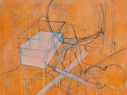 Fritz Panzer, Nr. 3428, 2014, painting, oil and tempera on board, 155 x 125 cm