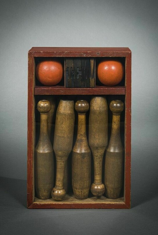John Sideli, Ten, 2010, Mixed media, 17 ½ x 11 ½ x 4 7/8 in.