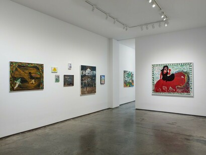 Awkward, Exhibition view. Courtesy of Anna Zorina Gallery