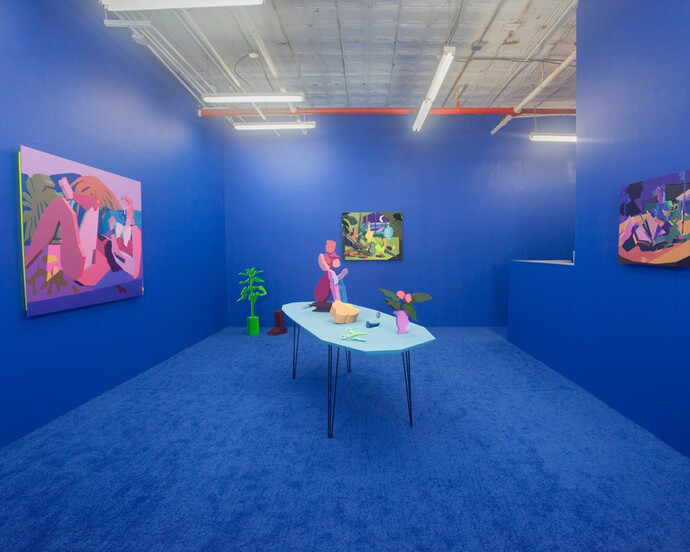House Work, Exhibition view. Courtesy of Victori+Mo 