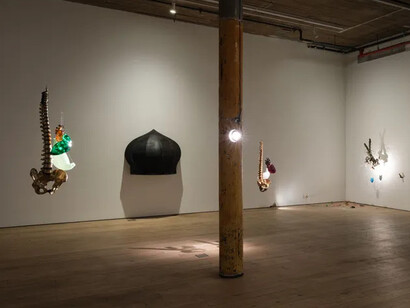 Andisheh Avini, All of you, exhibition view. Courtesy of Martos Gallery