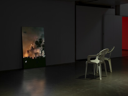 #16161D, exhibition view. Courtesy of the Douglas Hyde