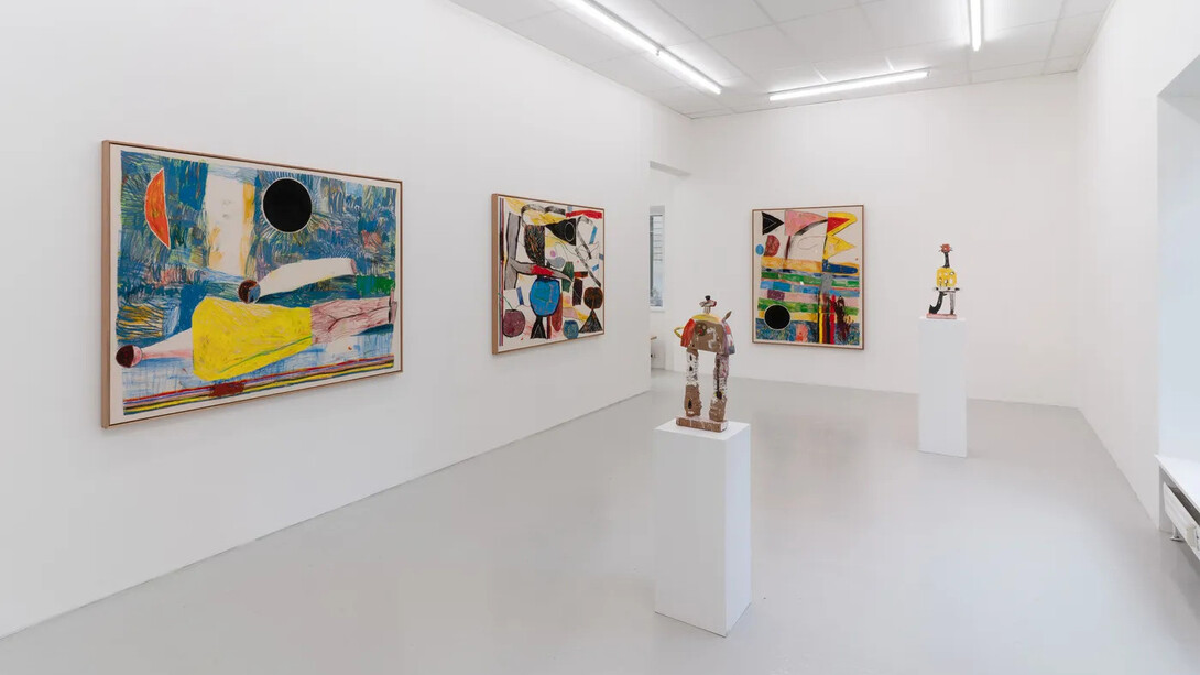 Sune Christiansen, High and dry, exhibition view. Courtesy of Bricks Gallery