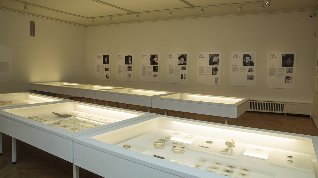 Local beauty. The Tallinn Jewellery Factory, exhibition view. Courtesy of Tartu Art Museum