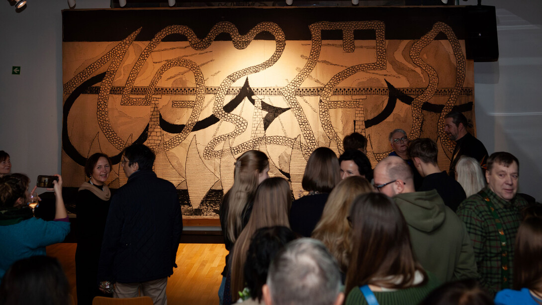Čiurlionis and design and The rhythm of memory, exhibition view. Courtesy of M. K. Čiurlionis National Museum of Art