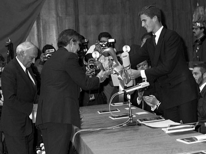 JAcinto Convit recibe el premio Príncipe de Asturias