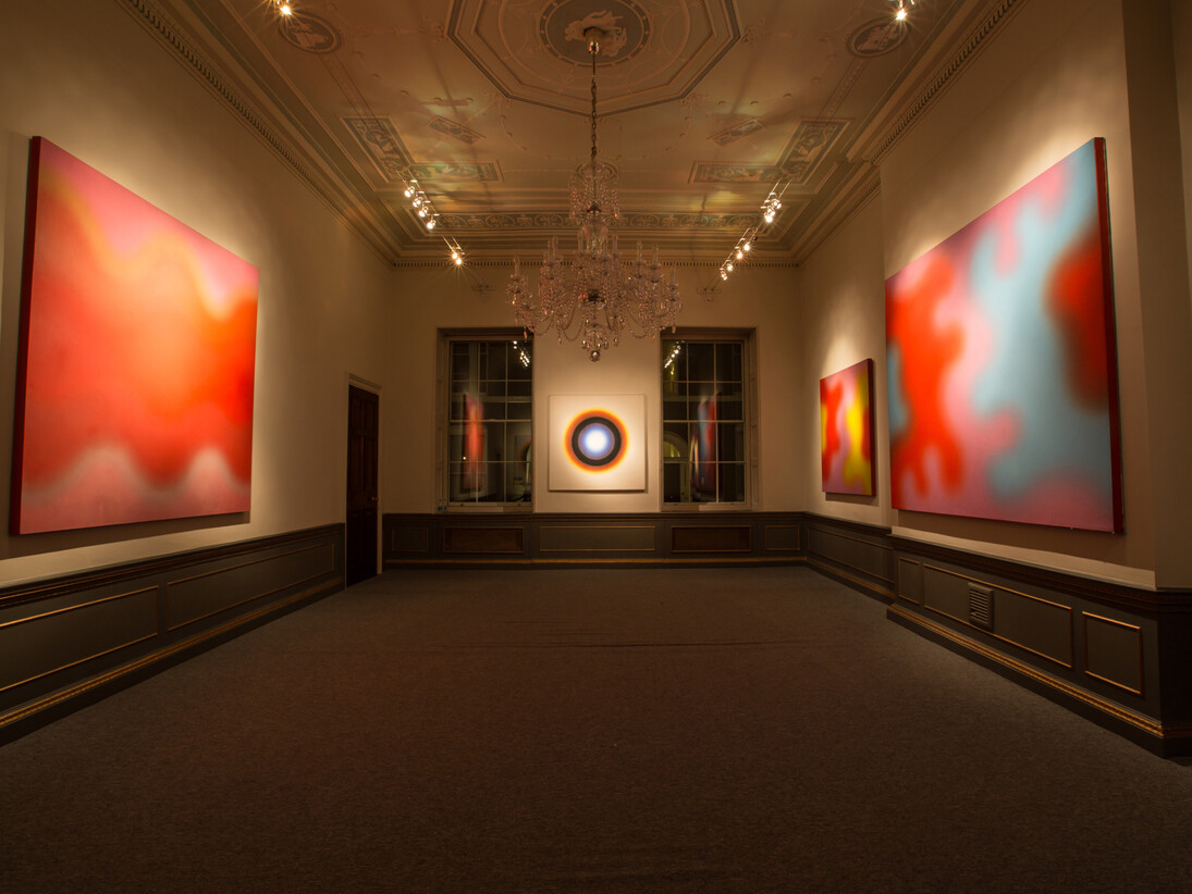 Wojciech Fangor, COLOUR-LIGHT-SPACE, installation view