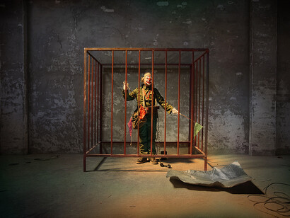Maleonn, Little Flagman,  2008, 90 x135 cm,  tirage phot sur papier fine art,  courtesy galerie Magda Danysz 