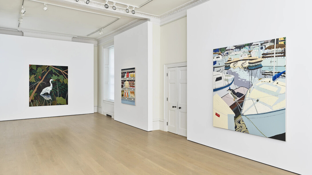 Hilary Pecis, Wandering, exhibition view. Courtesy of Timothy Taylor Gallery