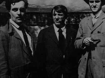 Modigliani con Picasso e André Salmon
