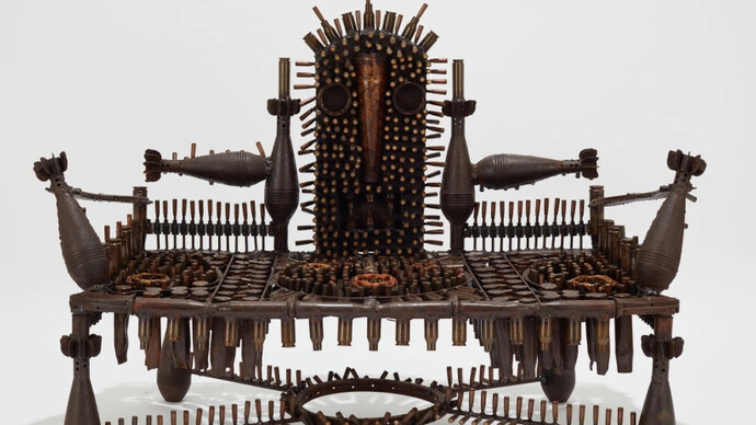 Gonçalo Mabunda. Courtesy of Jack Bell Gallery 