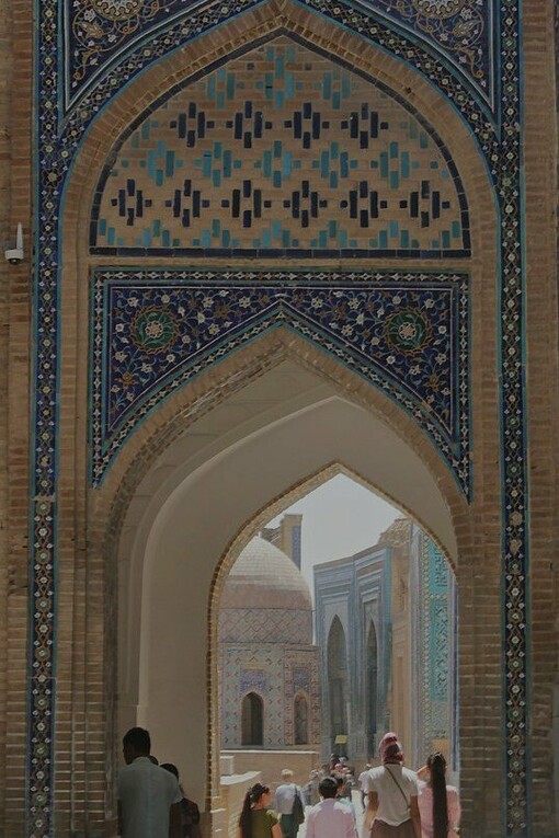 Shah-i-Zinda, Samarkand, Uzbekistan 
