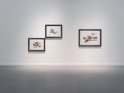 Sama Alshaibi, طرس (Tterss), exhibition view. Courtesy of Ayyam Gallery