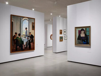 Various artists, Light from Italy from Fattori to Morandi, exhibition view. Courtesy of Latvian National Museum of Art