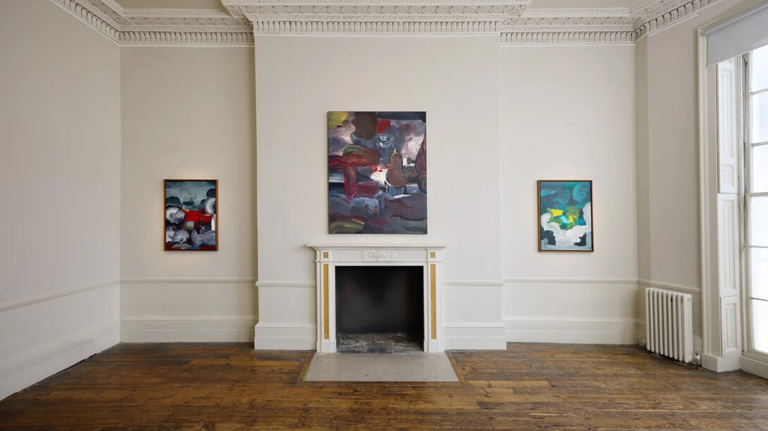 Leila Bartell, Memory fields, exhibition view. Courtesy of Tristan Hoare Gallery