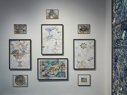 Joris Van de Moortel, Hell on earth, in search of Pur, Nur and Fur, exhibition view. Courtesy of S.M.A.K