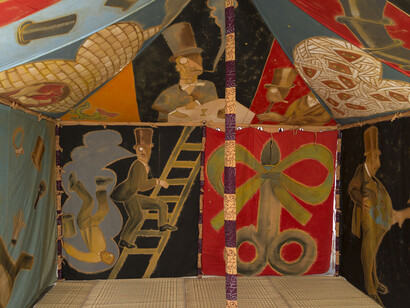 Francesco Clemente, Anima nomade, vista della mostra. Per gentile concessione del Palazzo delle Esposizioni 