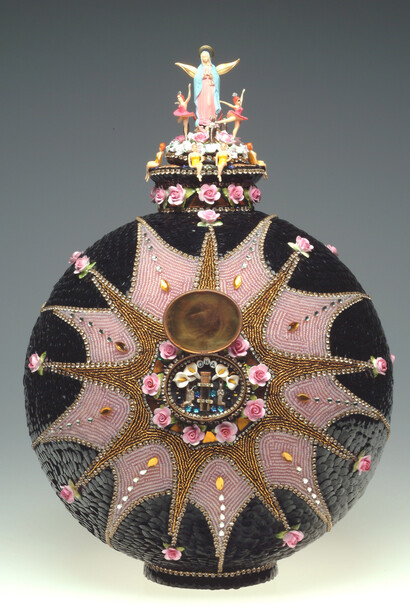 Pink Reliquary Cremation Urn