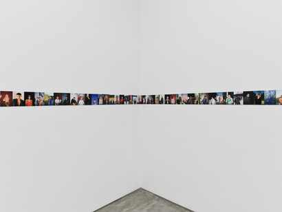 Tyler Matthew Oyer, Portraits 2019–2026, exhibition view. Courtesy of Night Gallery