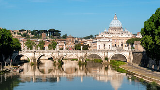 Puente Sant’Angelo, Roma, Italia