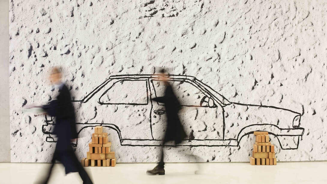 The street. Courtesy of Maxxi