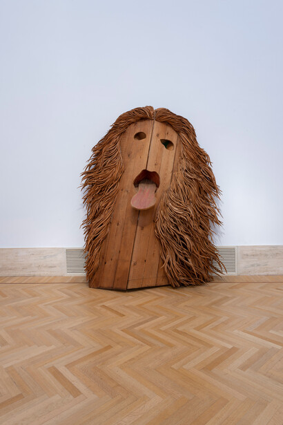 Mario Ceroli, Ceroli totale, veduta della mostra. Per gentile concessione di Galleria Nazionale d’Arte Moderna e Contemporanea © Alessandro Vasari