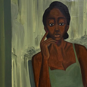 Praise Sanni-Adeniyi, For healing comes by the forthnight, 2025. Courtesy of Rele Gallery