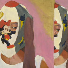 Henry Swanson, Model (detail), oil on canvas, 54x48 inches. Courtesy the artist and Ross + Kramer