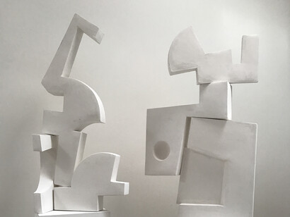 OΔK - Gareth D. Smith - Pair of Modernist Sculptures