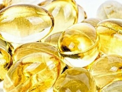 Yellow supplement pills