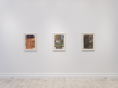 Robert Rauschenberg, Arcanums, exhibition view. Courtesy of Gladstone Gallery
