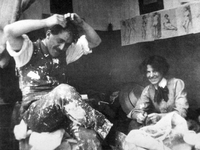 Signe Hammarsten & Viktor Jansson, 1913. Courtesy of HAM © Tove Jansson Estate