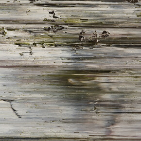 Jack Whitten, Prime Mover, 1974, acrylic on canvas, 54 1/4 x 75 1/4in. (137.8 x 191.1cm). Mott-Warsh Collection, Flint, Michigan © Jack Whitten