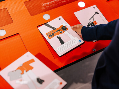 Klima. Wissen. Handeln! Ausstellungsansicht. Mit freundlicher genehmigung des Technischen Museums Wien