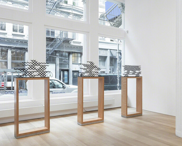 Walker Street Summer, Exhibition view. Courtesy of Alexander and Bonin