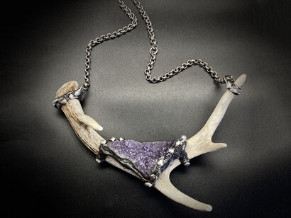 The Funky Ferndale Art Fair, painting in exhibition. Courtesy of The Funky Ferndale Art Fair