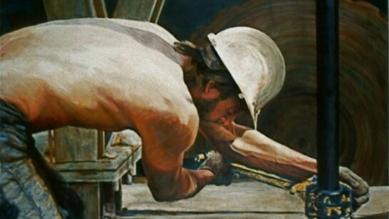 Men at Work #8, ca. 1980's