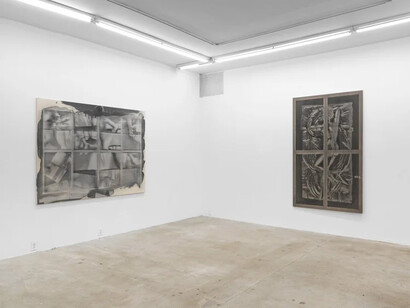 Cato Ouyang, Fernanda Galvão and Ren Light Pan, exhibition view. Courtesy of Lyles & King