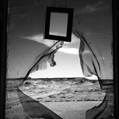 Lee Miller
Portrait of Space, Al Bulwayeb, Near Siwa, Egypt
1937
(E1905)
© Lee Miller Archives England 2022. All Rights Reserved