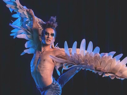 A solo grand performance from the ballet "Swing Low" by Chanel DaSilva