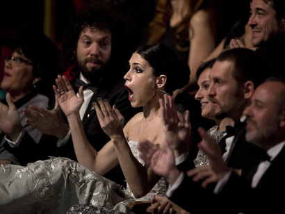 Premios Goya 2015. Actores y directores aguardan los galardones expectantes en la grada